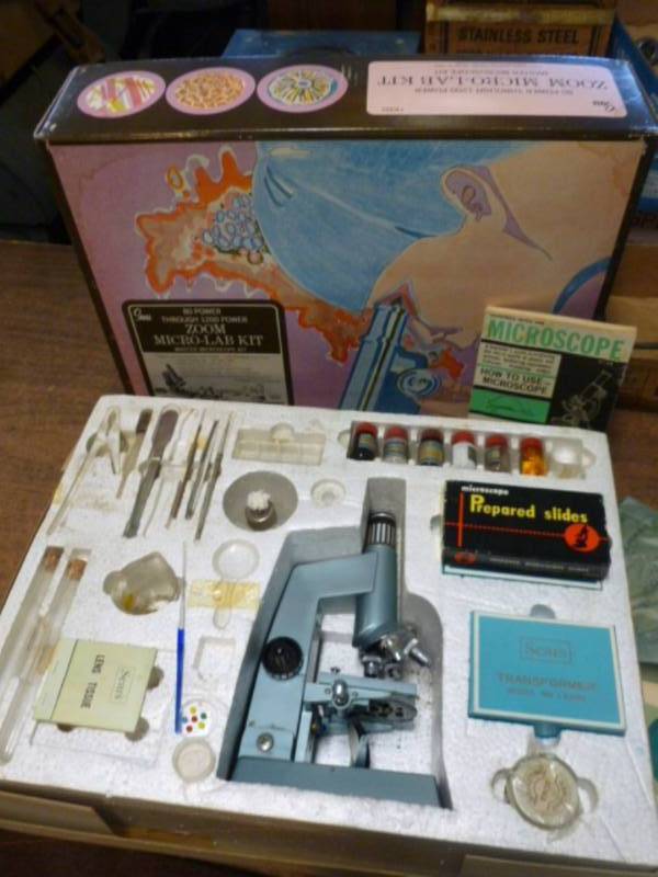 Vintage Micro Lab Kit