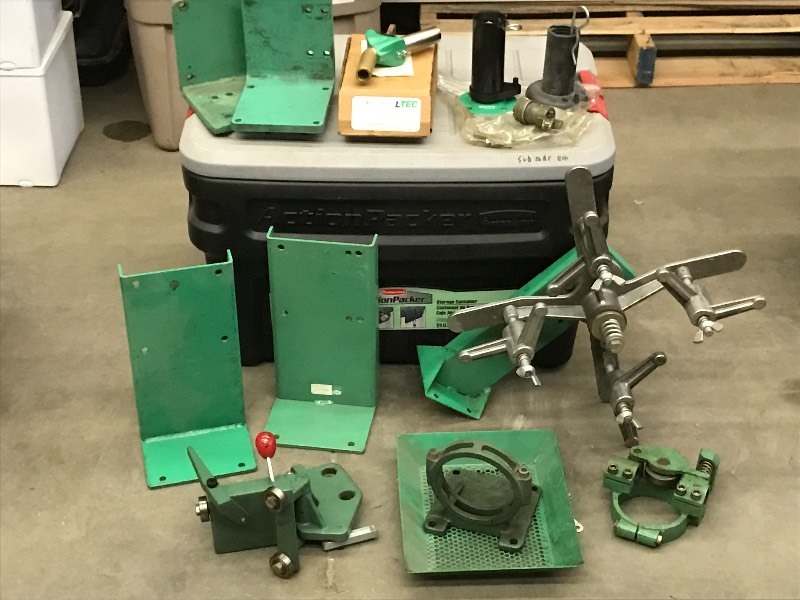 lot 87 image: Action-Packer Storage Tote With As...