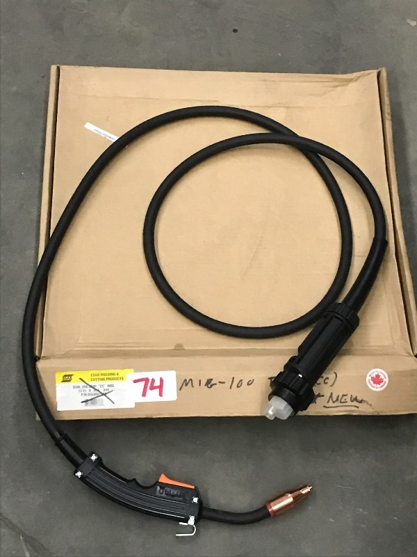lot 74 image: ESAB Mig-100 Torch Assembly CC,...
