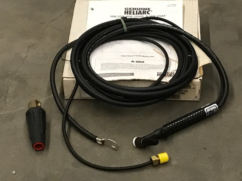 lot 80 image: ESAB HW-20ARV-2-Tig Genuine Helia...