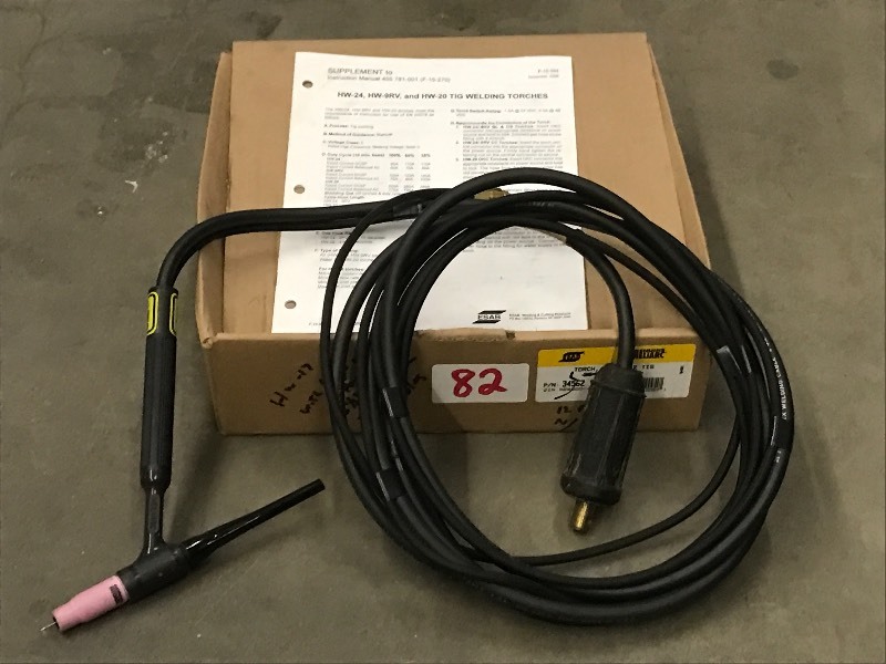lot 82 image: ESAB HW-17-Tig Genuine Heliarc To...