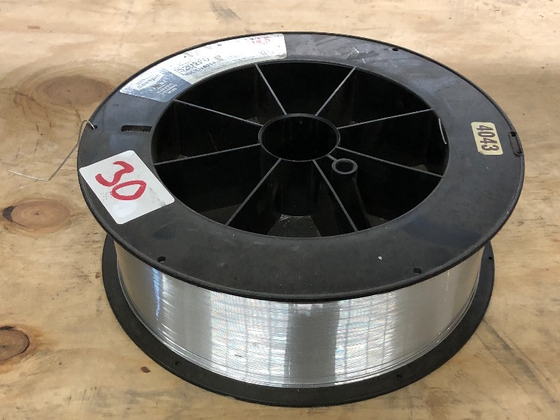 lot 30 image: Full 14# Spool Of Linde 364 Weldi...