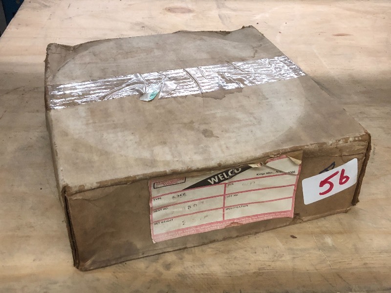 lot 56 image: Full 25# Spool Of Welco 832 Weldi...