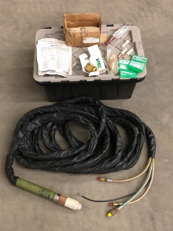 lot 108 image: L-Tec PT-19 Plasmarc Cutting Torc...