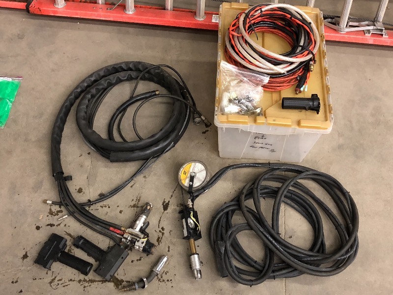 lot 114 image: Lot Of Hobart  ESAB Spool Guns & A...