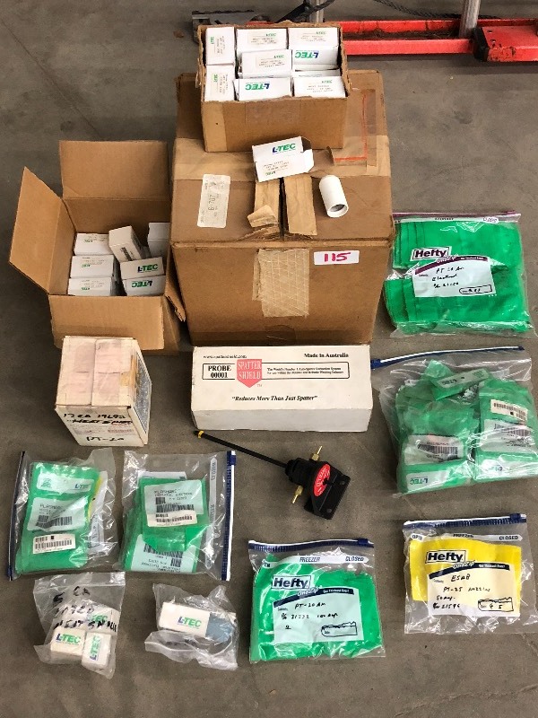 lot 115 image: Lot Of L-Tec Heat Shield Assemblie...