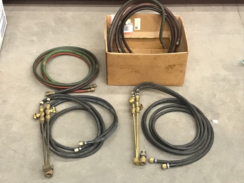 lot 139 image: Lot Of Oxi-Acetylene Hoses, (2) Ai...