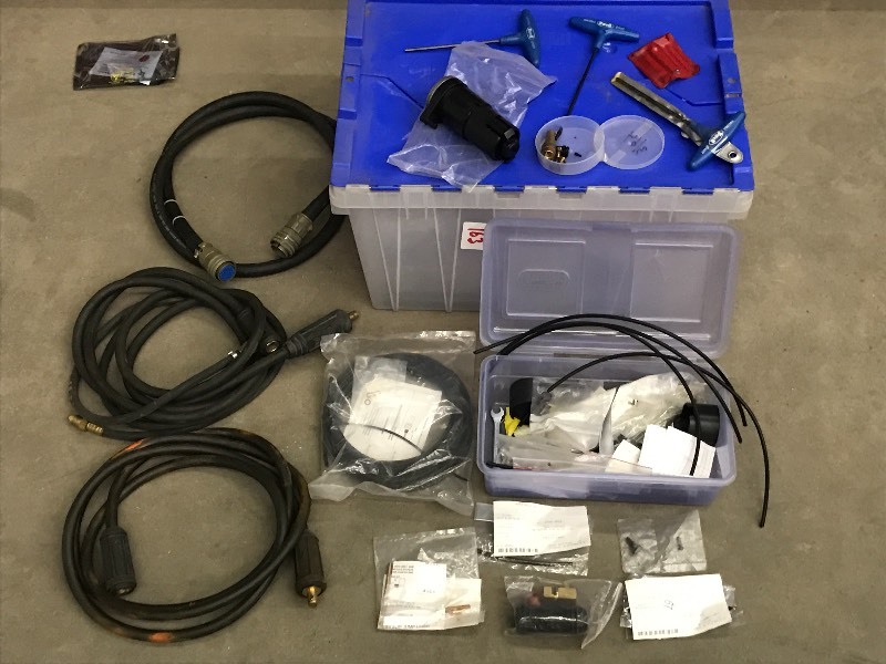 lot 163 image: Lot Of Assorted Welding Leads, Han...