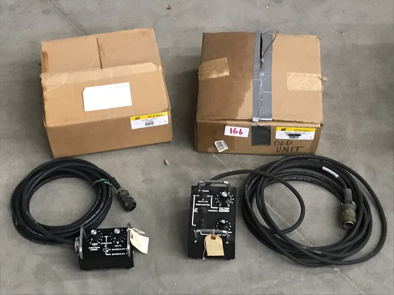 lot 166 image: Lot Of ESAB Hand Remote Control, E...