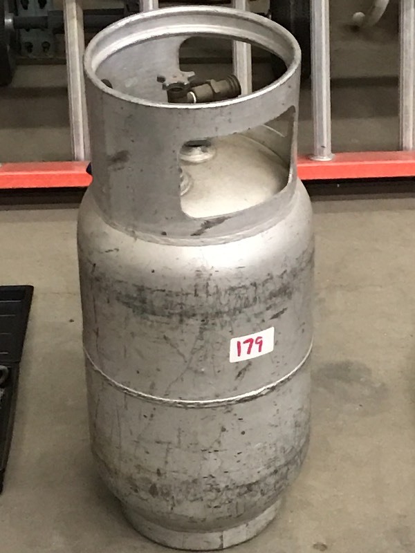 lot 179 image: 30# Aluminum LP-Tank For Equipment ...