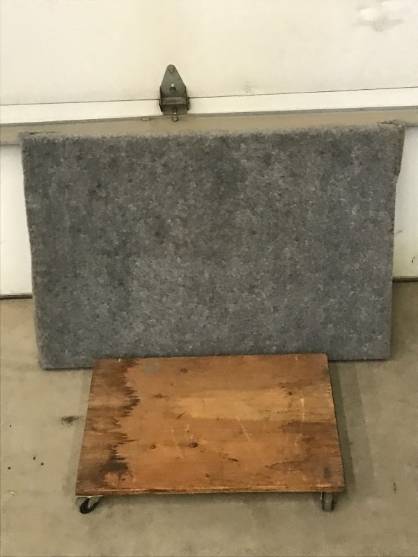 lot 185 image: Lot Of (2) Moving Dollies, Caster W...