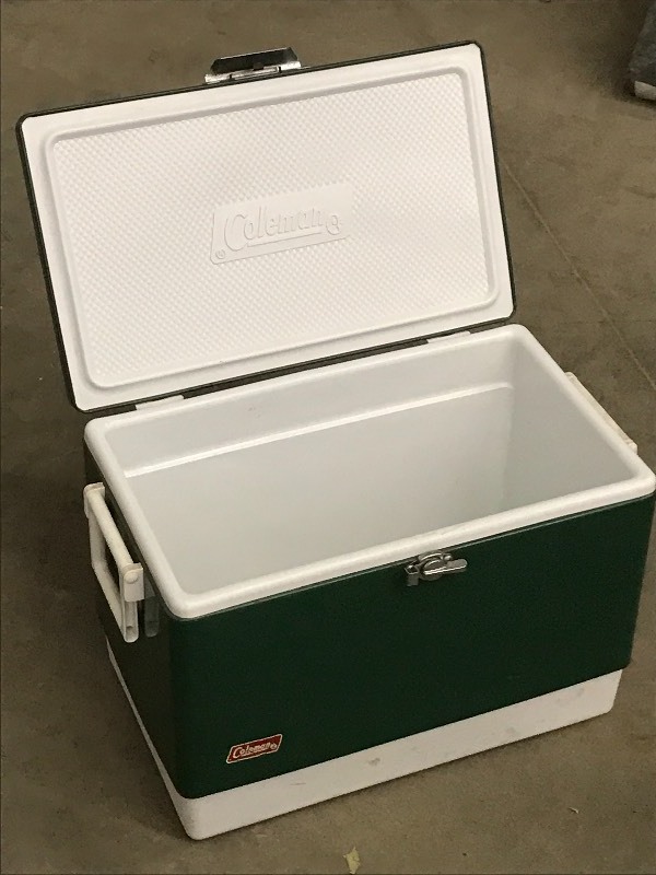 lot 188 image: Coleman Camp Cooler, In Good Shape ...