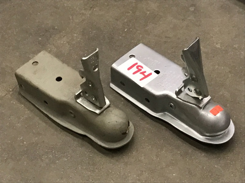 lot 194 image: (2) Trailer Ball Couplers, Both Are...