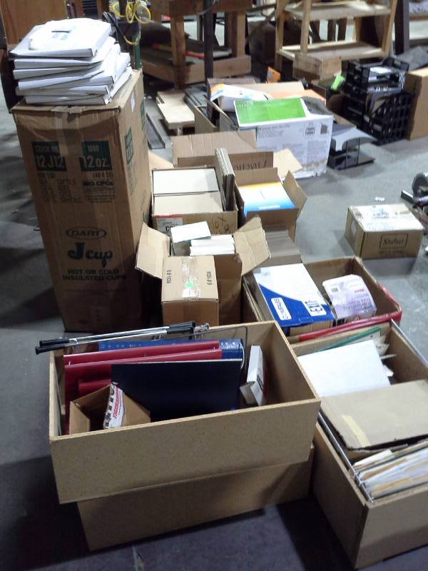 lot 3025 image: Office Supplies and Inventory Control Lot