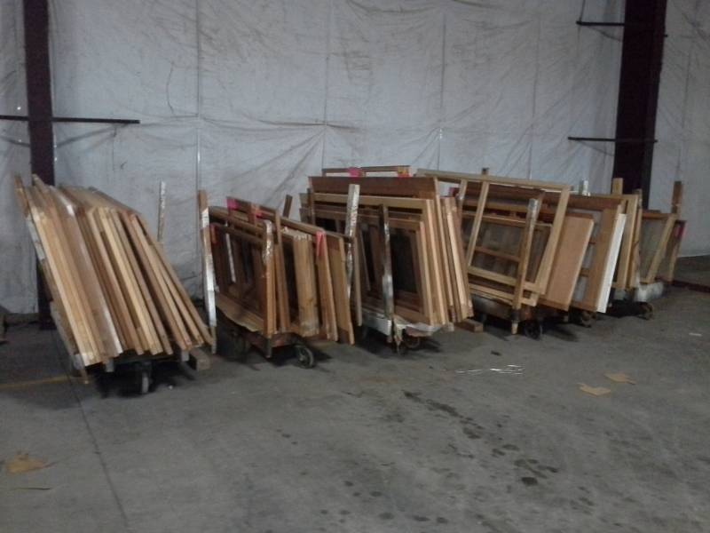 lot 3037 image: Super Lot - 50 Doors and Window Frames