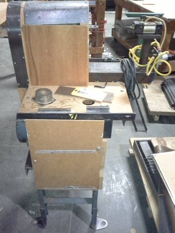 lot 3074 image: Homemade Air Lathe