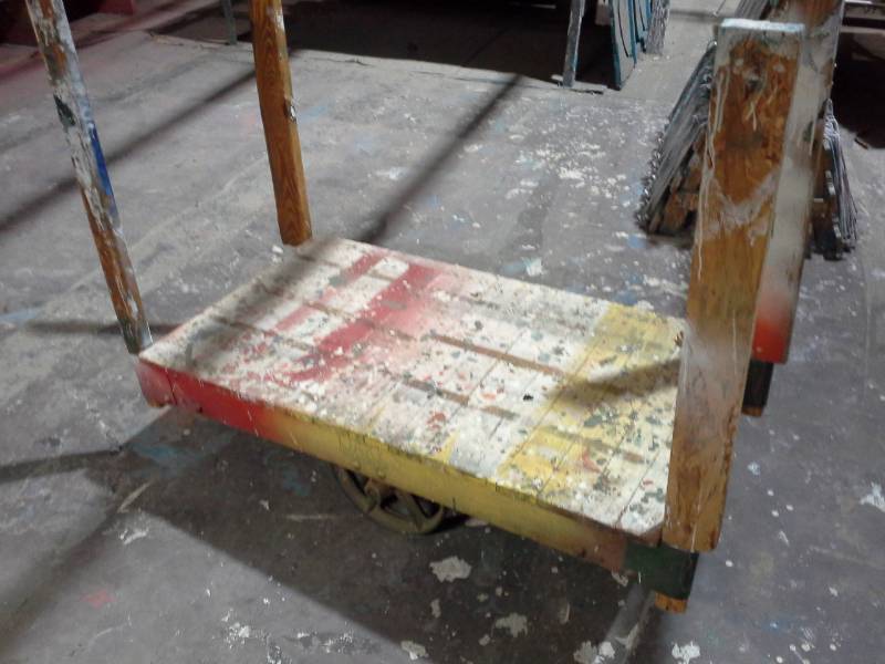 lot 3085 image: Jakes Brand Railroad Cart