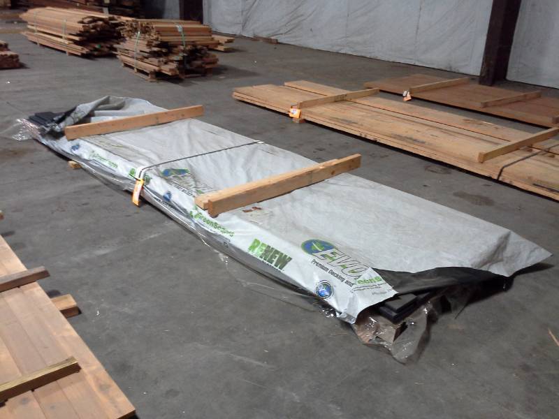 lot 3102 image: Bundle of Black Plastic Fiber Composite Boards