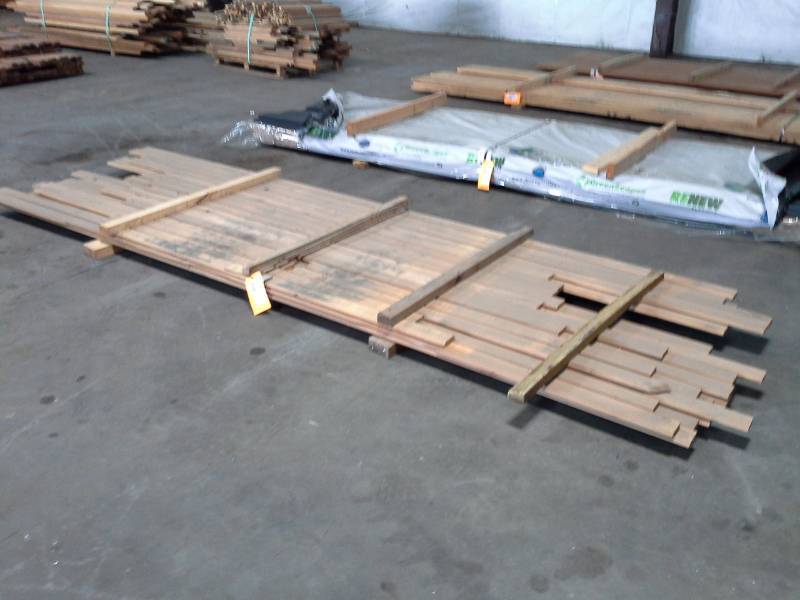lot 3103 image: Bundle of Tongue and Groove Lumber - Western Red Cedar