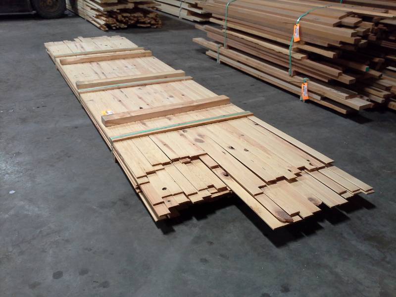 lot 3150 image: Bundle of Cedar Tongue and Groove