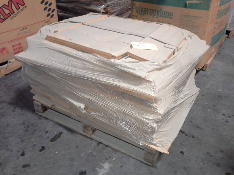 lot 3162 image: Pallet of Service Door Wood Parts