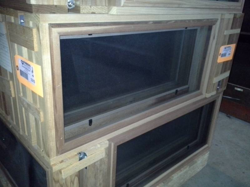 lot 3310 image: Pair of Basement Windows