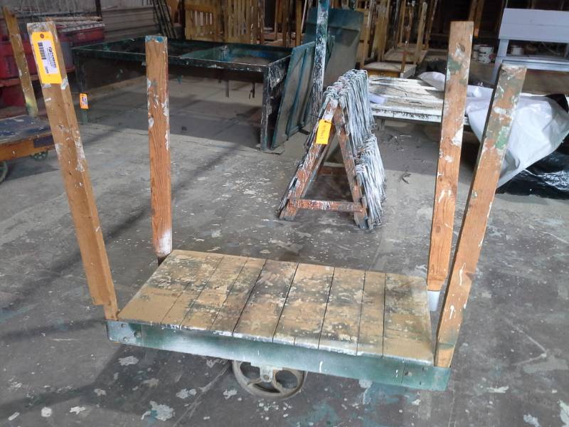 lot 3299 image: Jakes Brand Railroad Cart