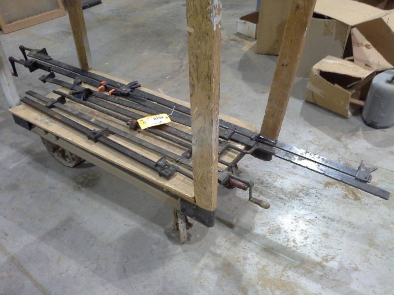 lot 3387 image: Longer Metal Clamps (8 Clamps)