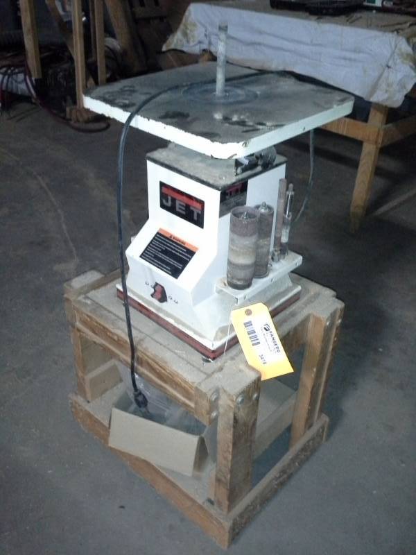 lot 3419 image: Jet Benchtop Oscillating Spindle Sander