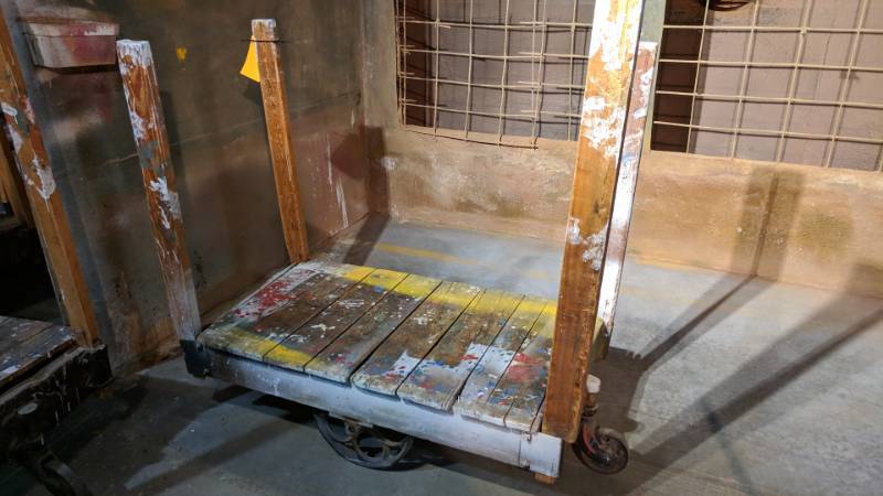 lot 3034 image: Unknown Brand Railroad Cart