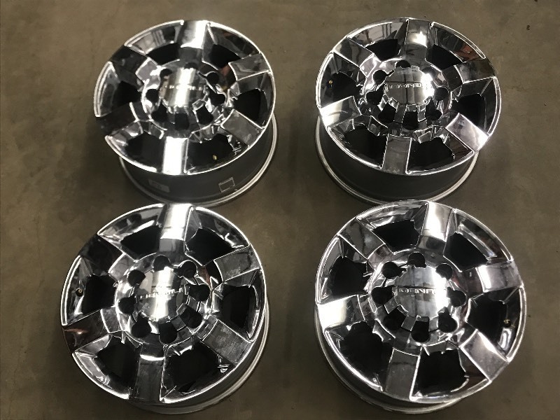 lot 1A image: Set Of (4) GMC Truck Wheels