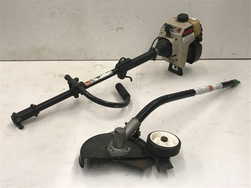 lot 19 image: Ryobi Split-Shaft Gas-Powered Lawn ...