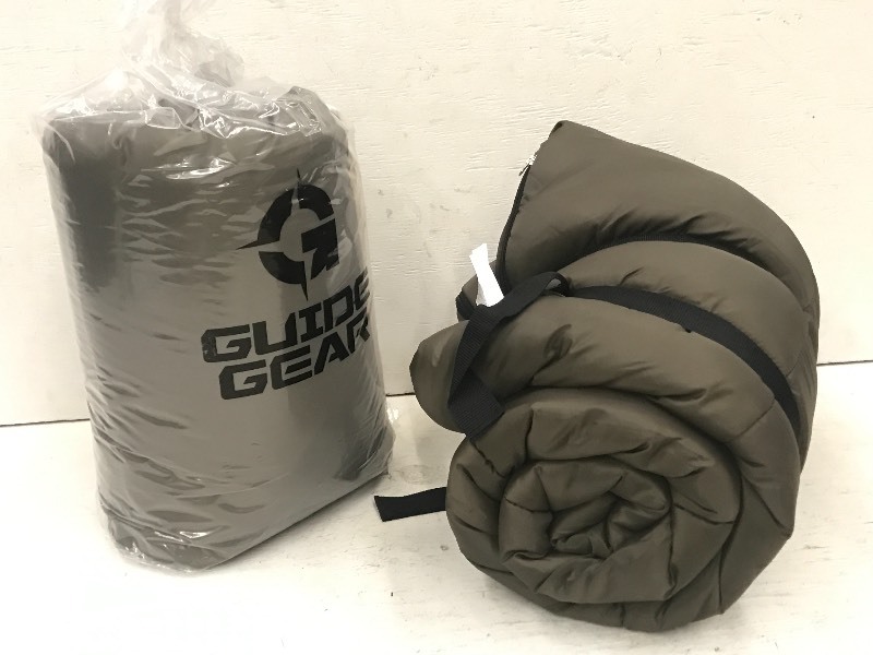 lot 34 image: (2) Guide Gear 33x75 Poysester Sl...