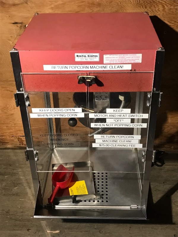 lot 18 image: Commercial Popcorn Popper