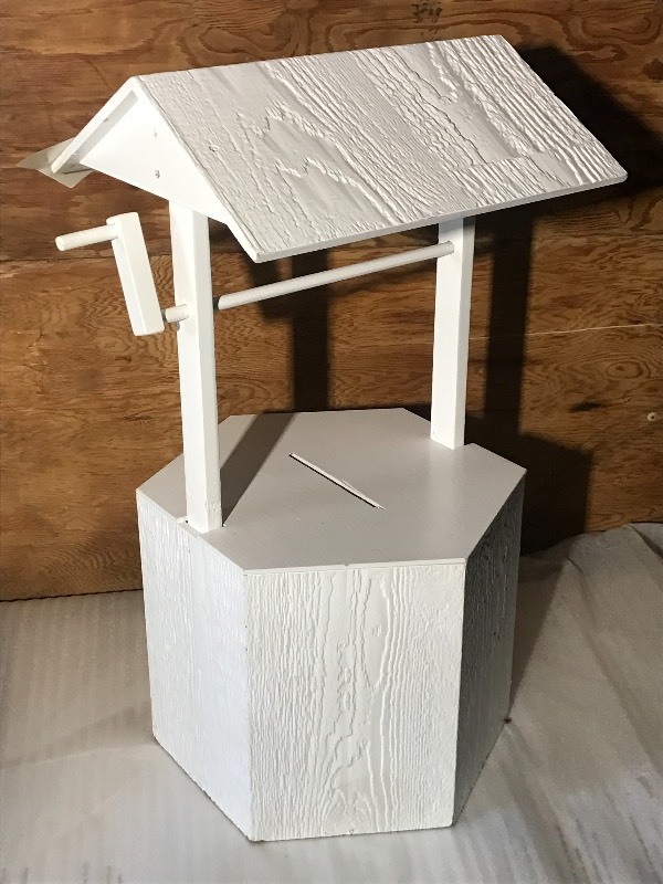 lot 23 image: Wedding  Party Wishing Well Envelope & Card Drop Box