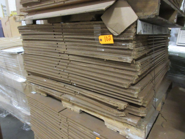 lot 102 image: MILITARY GRADE TRI-WALL BOXES