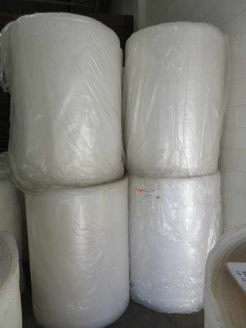 lot 123 image: PERFORATED BUBBLE WRAP