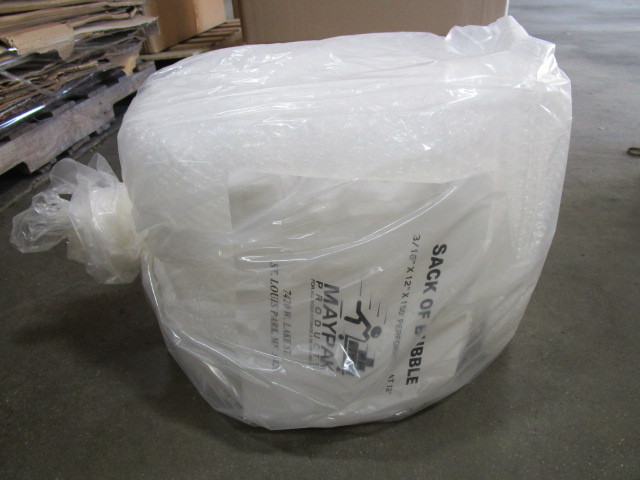 lot 129 image: PERFORATED BUBBLE WRAP