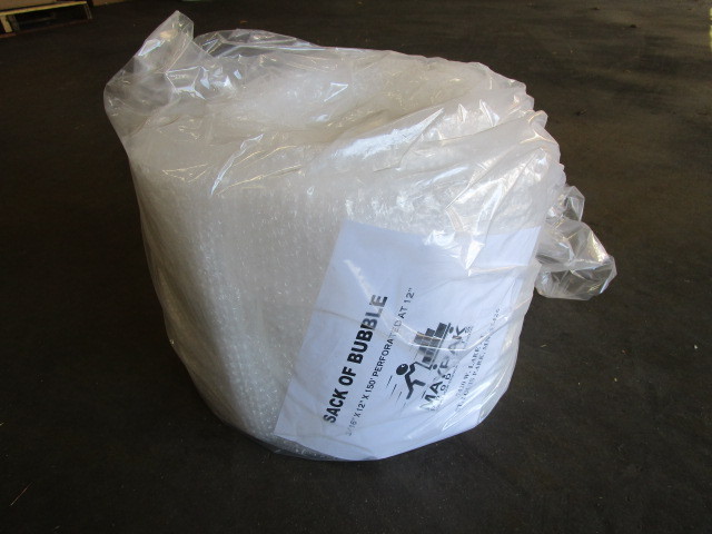 lot 130 image: PERFORATED BUBBLE WRAP