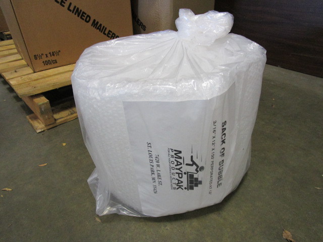 lot 142 image: PERFORATED BUBBLE WRAP