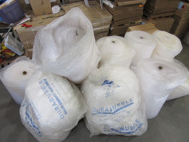 lot 143 image: PERFORATED BUBBLE WRAP