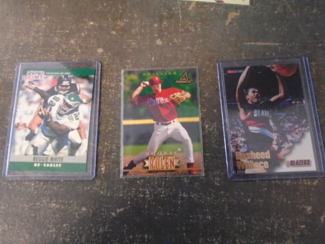 lot 86 image: Assorted Sports Cards, Reggie White, Scott Rolen and Rasheed Wallace