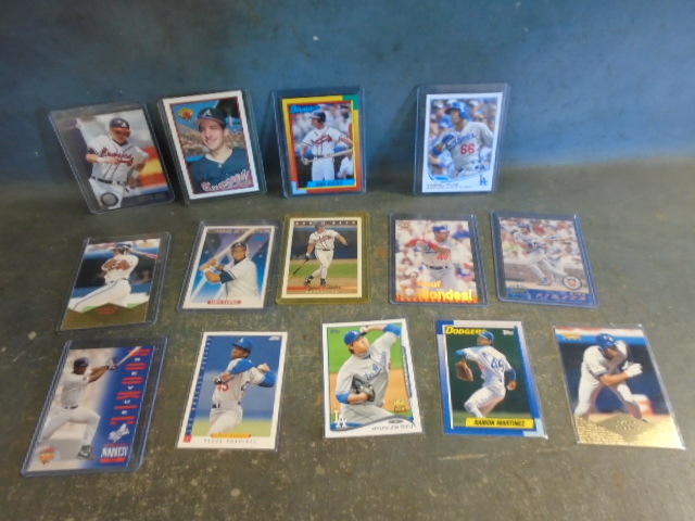 lot 37 image: Baseball Cards, Yasiel Puig, Chipper Jones, John Smoltz, Dave Justice and MORE