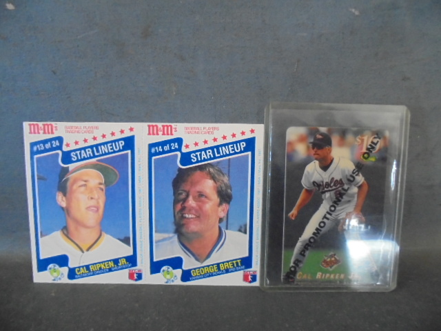 lot 67 image: Cal Ripken Jr. and George Brett Cards