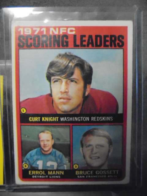lot 92 image: Vintage NFL Star Cards
