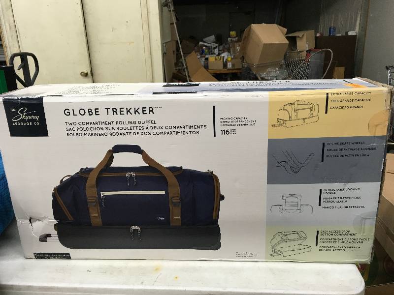 lot 320 image: Ricardo Skyway Globe Trekker Luggage, Retail $39.99