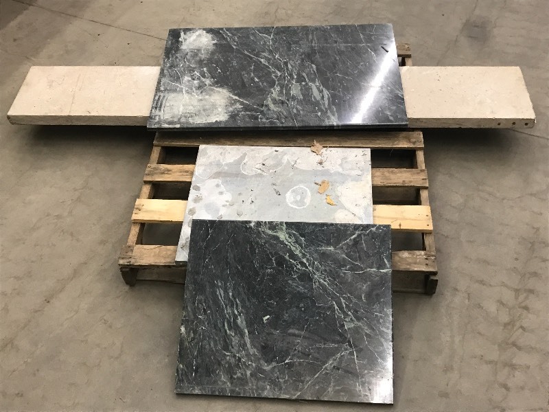 lot 3 image: Lot Of Granite  Stone Slabs