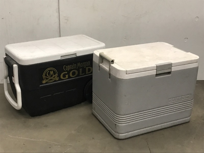 lot 41 image: (2) Camping Coolers
