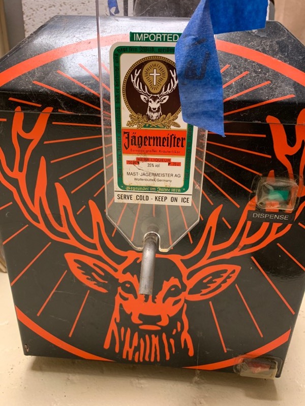 lot 203 image: JAGERMEISTER CHILLED SHOT DISPENSER