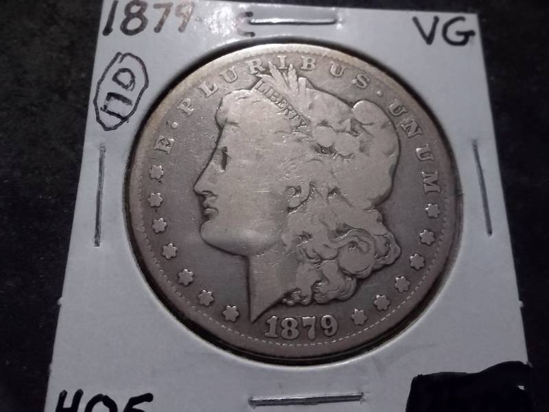 1879  CC Morgan Silver Dollar